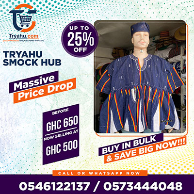 Shop Ghanaian Smocks Online | Original Batakari & Fugu � Tryahu